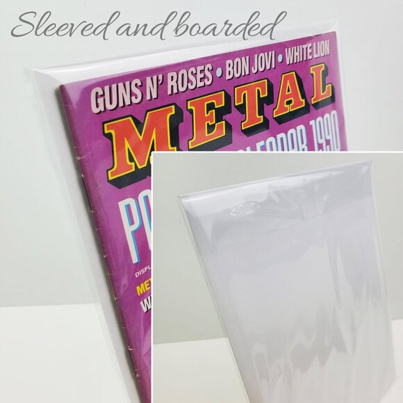 Metal Magazine Poster Calendar 1999 Vintage KISS Guns n Roses Motley Crue - Picture 3 of 10